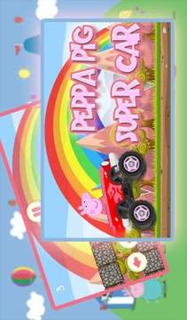 Pepa Pige Super Car游戲截圖1