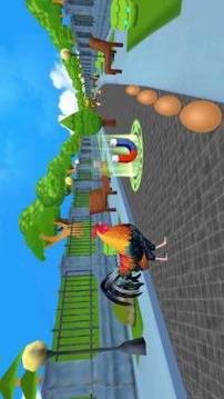 Angry Rooster Run II – Wild Rooster Endless Run 3D游戲截圖2