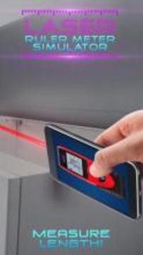 Laser Ruler Meter Simulator游戲截圖3