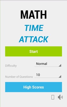 Math Time Attack游戲截圖1