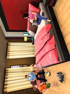 Virtual Family Happy Mom Sim 3D游戲截圖1