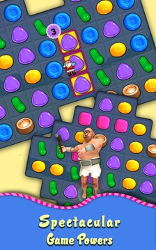 Swiped Candy Geo游戲截圖2