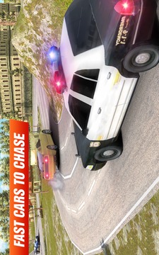 Crime Police Car : Robber Chase Game Simulator 3D游戏截图4