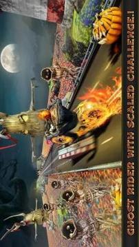 Monster Ghost Ride Highway Bike Dead Rider Stunt游戲截圖2