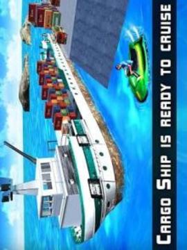 Offroad Transport Truck Game Cruise Ship Simulator游戲截圖3