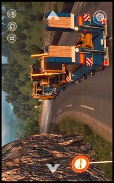 歐元卡車：真正的貨物交付游戲模擬器3D游戲截圖1