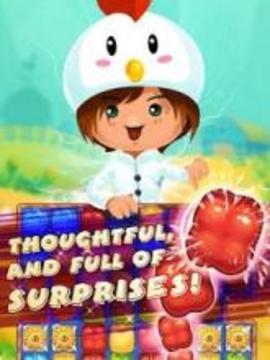 Sweet Jelly Story - Candy Pop Match 2 Blast Game游戲截圖4