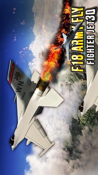 F18 Army Fly Fighter Jet 3D游戲截圖2