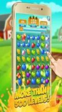 Fruit Link Smash Mania: Free Match 3 Game游戲截圖4