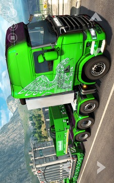 Euro Truck: Heavy Cargo Transport Delivery Game 3D游戲截圖3