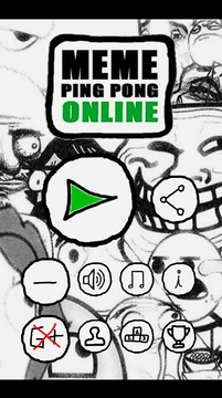 Meme Ping Pong Online游戲截圖1