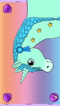 Unicorn Care - Mane Braiding游戲截圖4