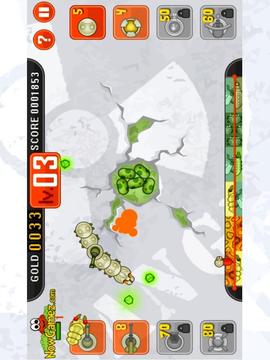 Crawler Defense - Snake Action游戲截圖4
