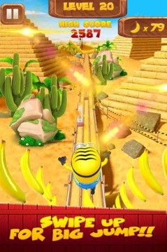 Banana Minion Adventure Rush 3D游戲截圖3