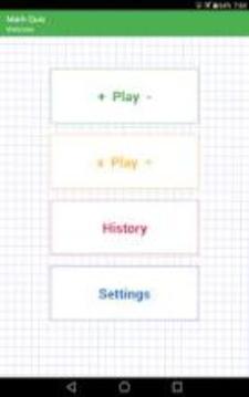 Math Quiz - Train & test your brain游戲截圖3