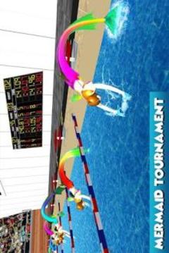 Mermaid Water Swimming Tournament游戲截圖3