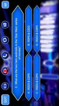 Millionaire 2018 Quiz in English : Be Rich!游戲截圖3