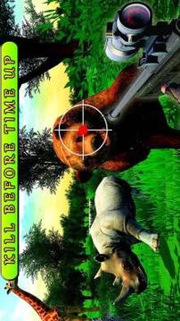 野生动物狩猎 - 边境野生动物园射击游戏截图4