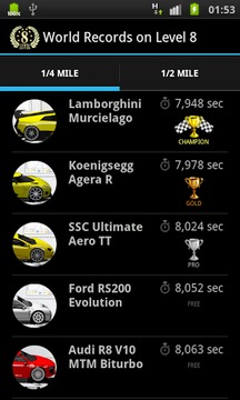 Drag Racing World Record Tunes游戲截圖3