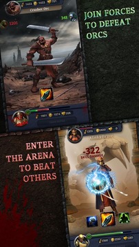 Vengeful Souls RPG: Heroes, Clans & Battles游戲截圖3