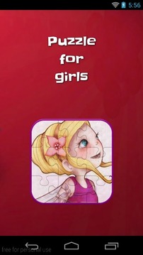 Slide Puzzle for Girls Free游戲截圖1