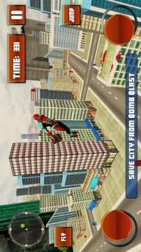 Real Flying Superhero Rescue Mission 2018游戲截圖1