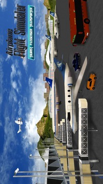 City Airplane Flight Tourist Transport Simulator游戲截圖5