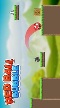Bubble Red Ball Adventure - Jump Ball 2018游戲截圖1