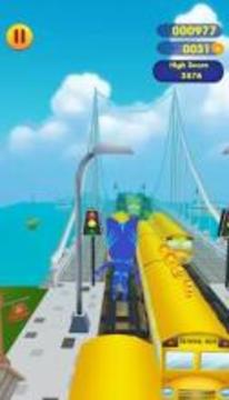 Pj Subway Masks Runner游戲截圖1