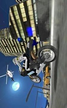 City Police MotorBike 3D Driving Simulator游戲截圖3