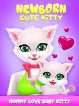 Cat Mom Care Newborn baby cute kitty simulator游戲截圖5