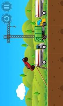 Red Monster Truck FREE游戲截圖1