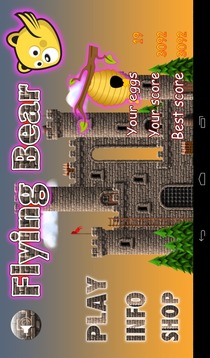 Honey Battle Flying Bear Game游戲截圖1