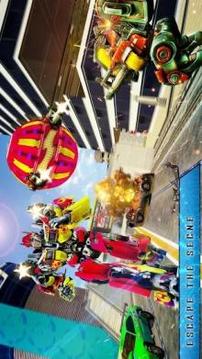 Future Robot Ball Attack War Transformation游戲截圖4