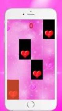 Lovely Heart Piano Tiles despacito 2018游戲截圖4