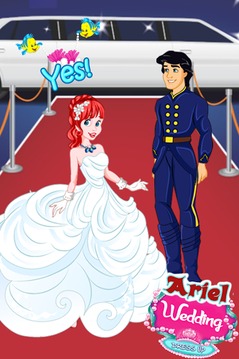 Mermaid and Eric Date Dress up游戲截圖2