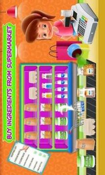 Colorful Cupcake Maker Factory: Bakery Shop Games游戲截圖1