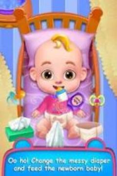 Mommy & Newborn Baby Nursery- Virtual Babysitter游戲截圖5