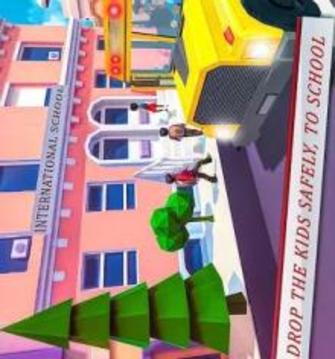 School Bus Driving Game Simulator 2018游戲截圖4