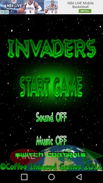 Invaders - Classic Space game游戏截图1