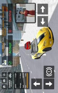 City Taxi Cab Driving Simulator游戲截圖3