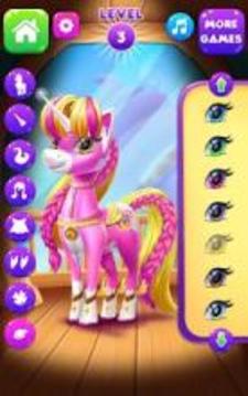 Magical Unicorn Candy World游戲截圖3