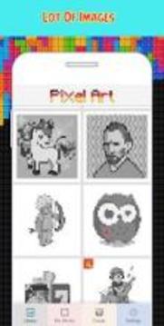 Color By Number Superhero Coloring - Pixel art游戲截圖1