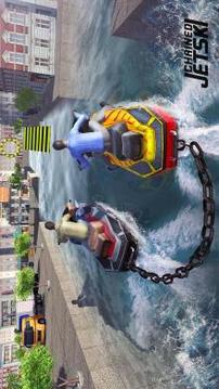 Chained Jet Ski: Top Power Boat Water Racing Games游戲截圖3