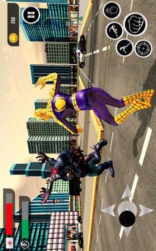 Super Spider City Battle superhero vs monster game游戲截圖2