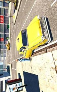 City Taxi Driver Pick Up the Passenger in Highway游戲截圖1