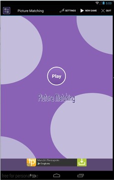 Picture Matching游戲截圖1