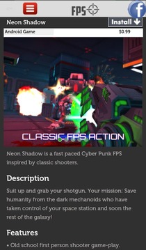 First Person Shooter(FPS) Game游戲截圖4