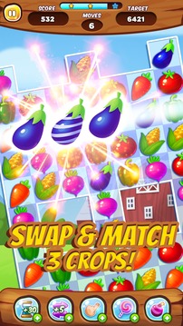 Farm Smash Match 3游戲截圖2