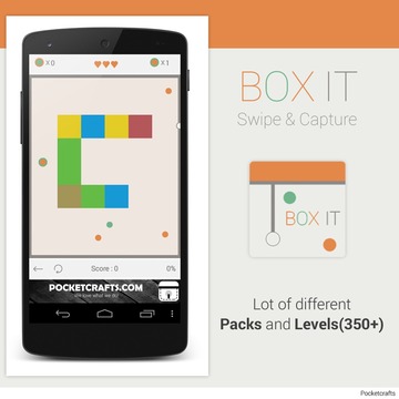 Box It - Capture the Dots Game游戲截圖1